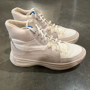 Sorel Beige High-Top Sneakers